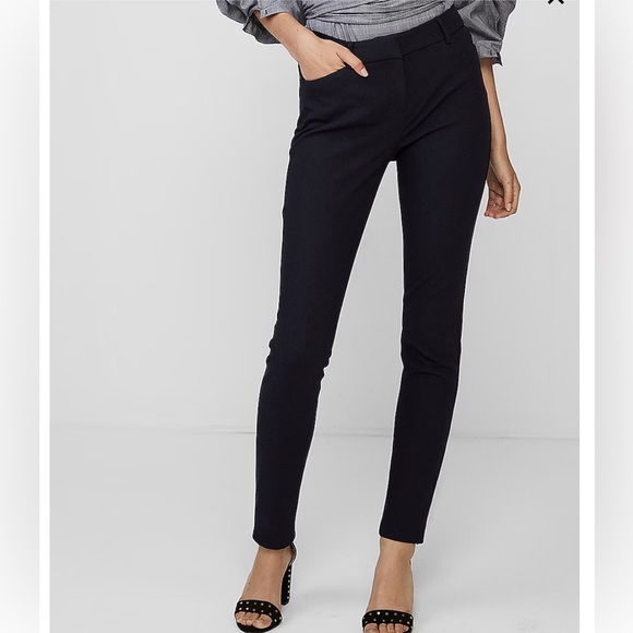 Express Pants & Jumpsuits Express Black Skinny Midrise Ankle Pants
